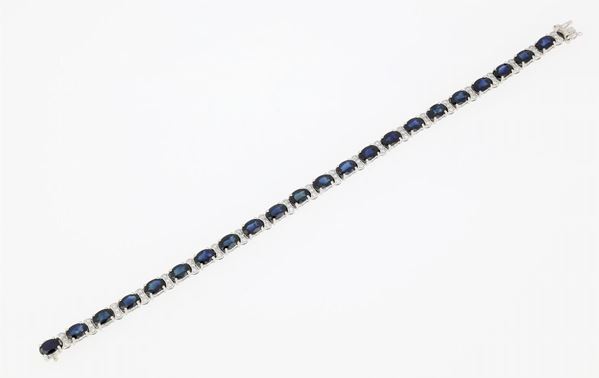 Bracciali zaffiri e diamanti