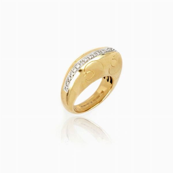 Anello con diamanti 