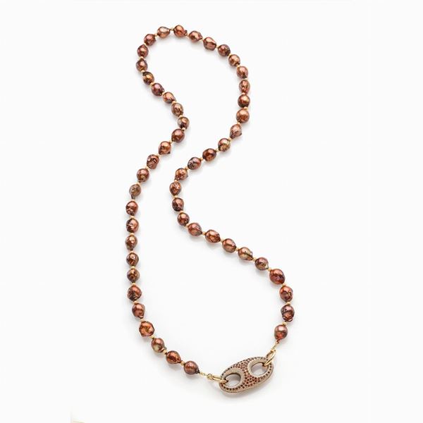 Collana lunga perle 