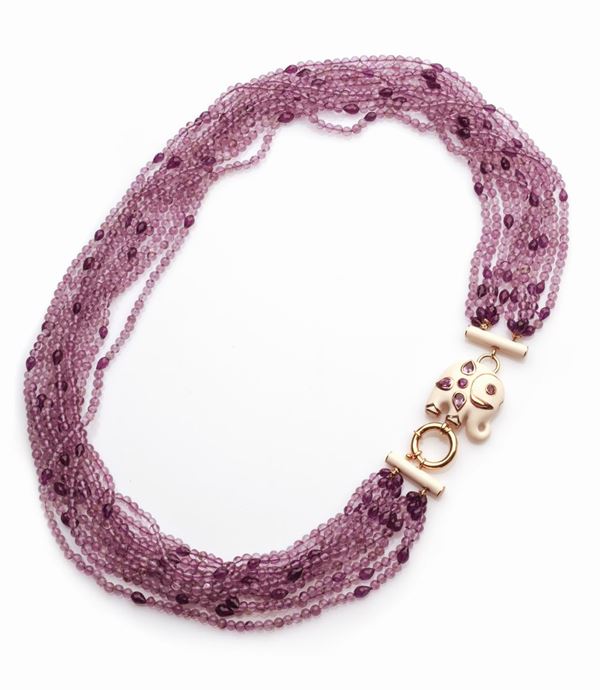 Collana ametista 