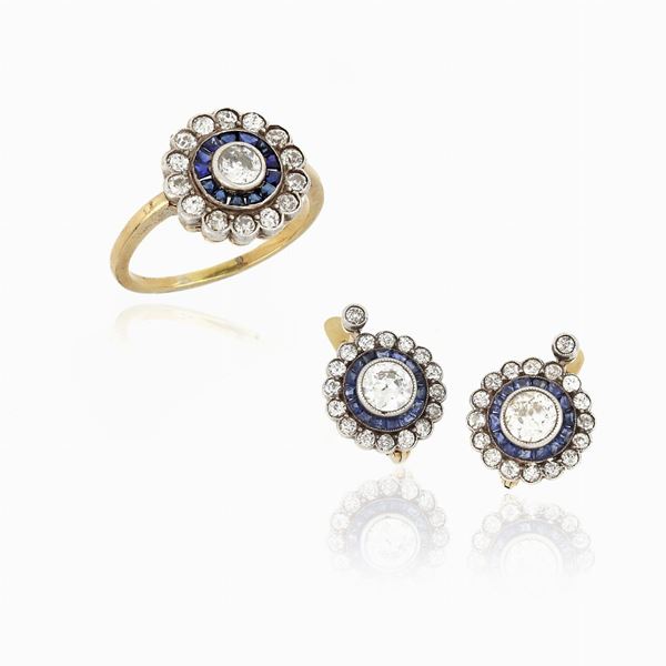 Demi-parure floreale  - Auction ASTA LIVE SETTEMBRE - Faraone Casa d'Aste