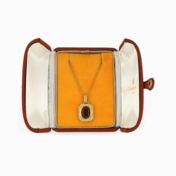 Collana con pendente quarzo