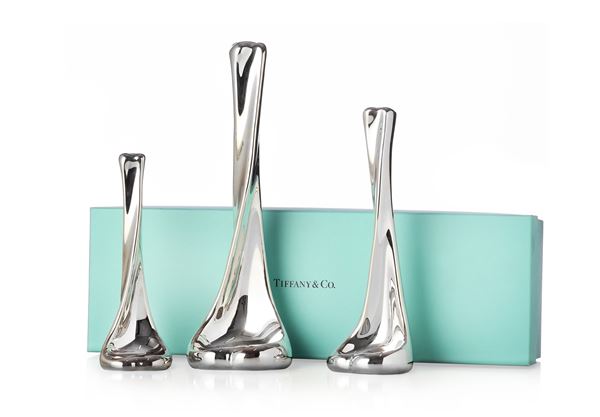 Tiffany - Set candelieri firmati Elsa Peretti for Tiffany&Co