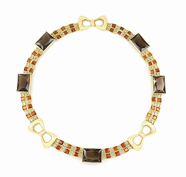 Collana con quarzi 