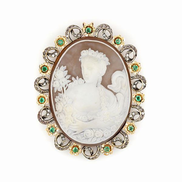 Cammeo in conchiglia   - Auction OTTOBRE - Faraone Casa d'Aste