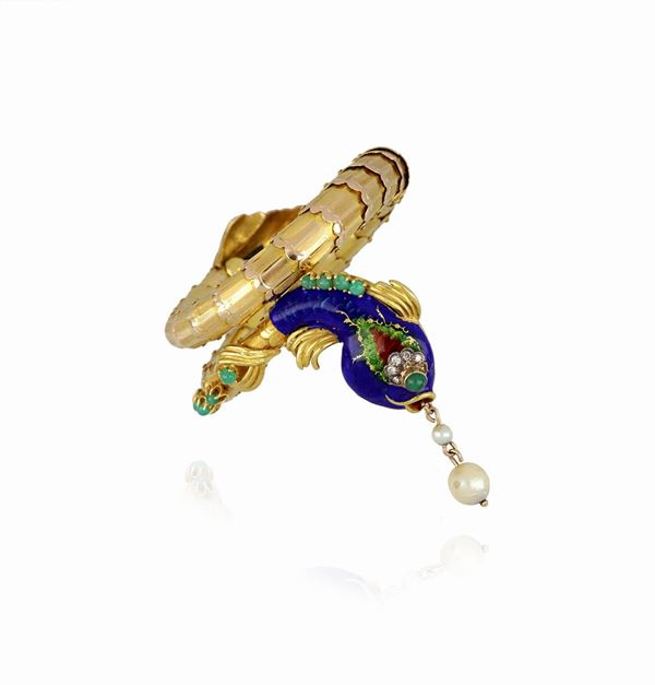 Bracciale animalier pesce