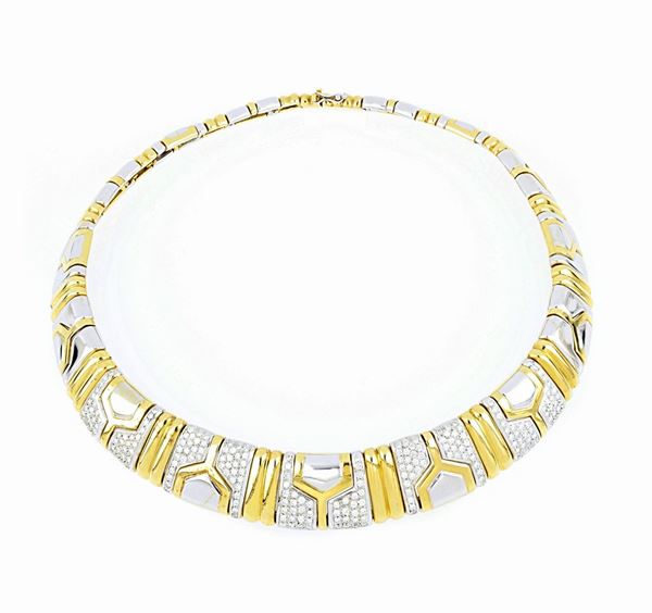 Collier con diamanti 