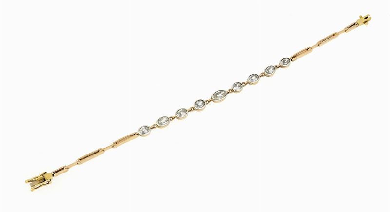Bracciale in Oro con Diamanti