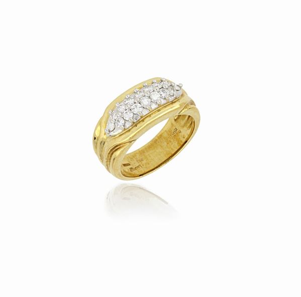 Anello fascia firmata Leo Pizzo