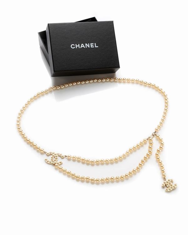 Cintura Chanel perle