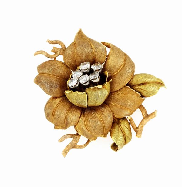 Spilla fiore