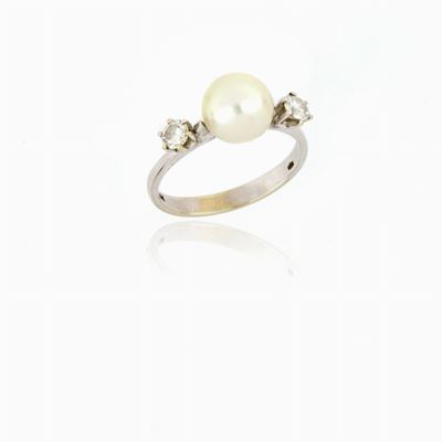 Anello con Perla