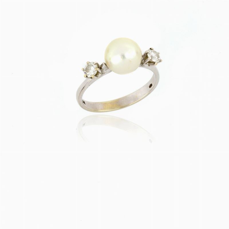 Anello con Perla