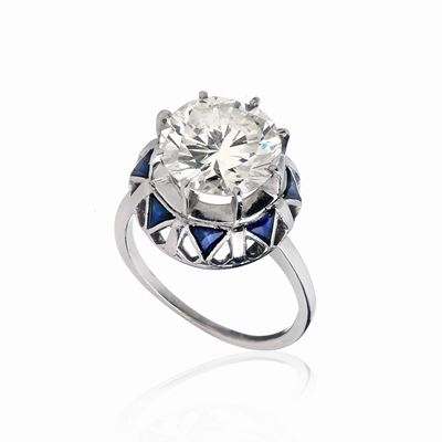 Anello Solitario con Diamante