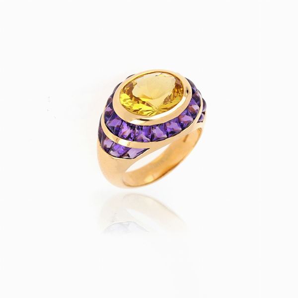 Faraone : Anello firmato Faraone   - Auction GIOIELLI E OROLOGI  XX SECOLO - Faraone Casa d'Aste