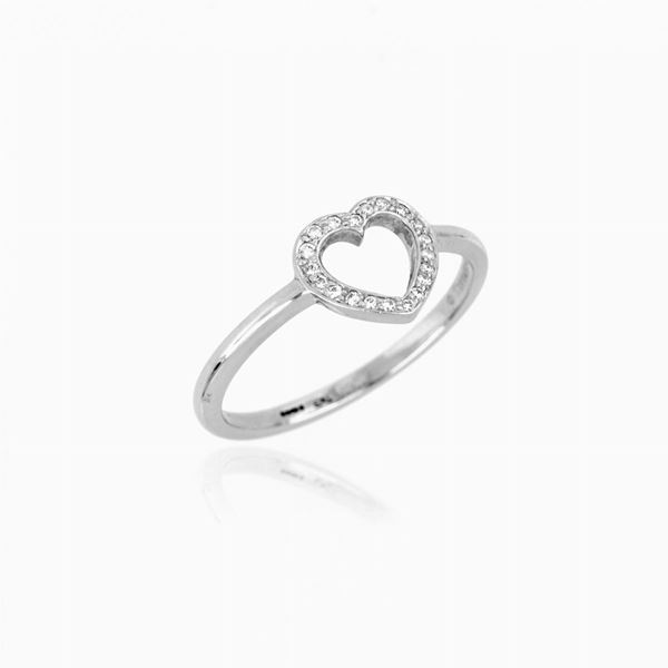Tiffany - Anello cuore firmato Tiffany &amp; Co.