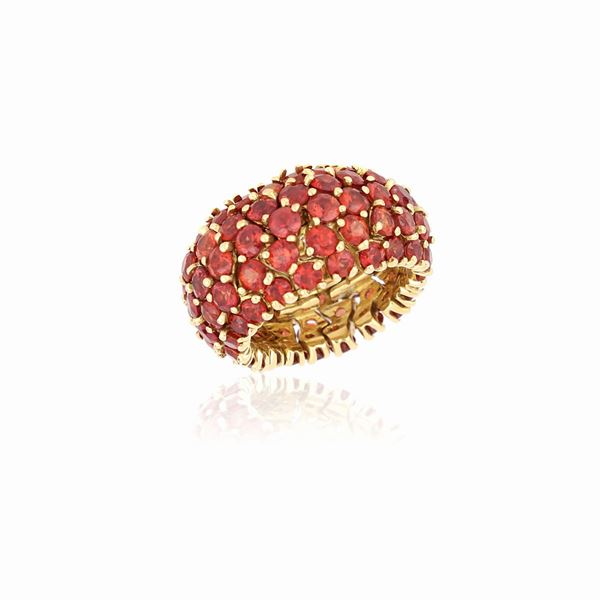 Sabbadini : Anello fascia morbida firmato Sabbadini  - Asta GIOIELLI E OROLOGI  XX SECOLO - Faraone Casa d'Aste