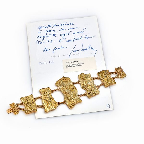 Bracciale Gi&#242; Pomodoro - 3P  - Auction GIOIELLI E OROLOGI  XX SECOLO - Faraone Casa d'Aste