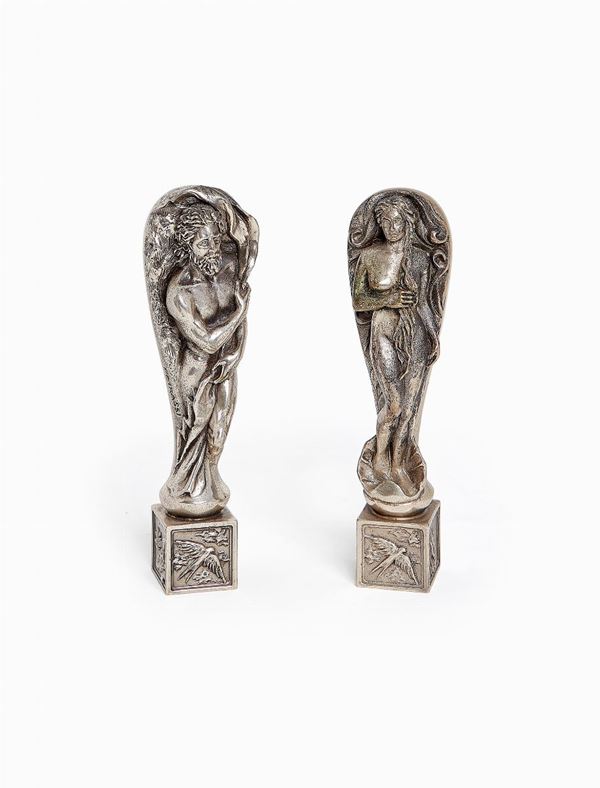 Lotto composto da 2 sigilli   - Auction ARGENTI - Faraone Casa d'Aste