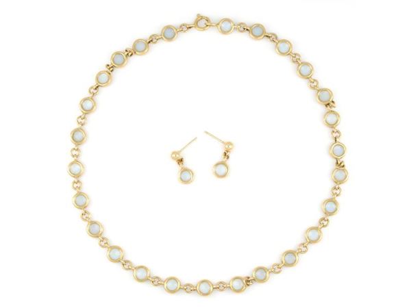 Schreiber : Demi-parure firmata Schreiber  - Auction GIOIELLI E OROLOGI  XX SECOLO - Faraone Casa d'Aste