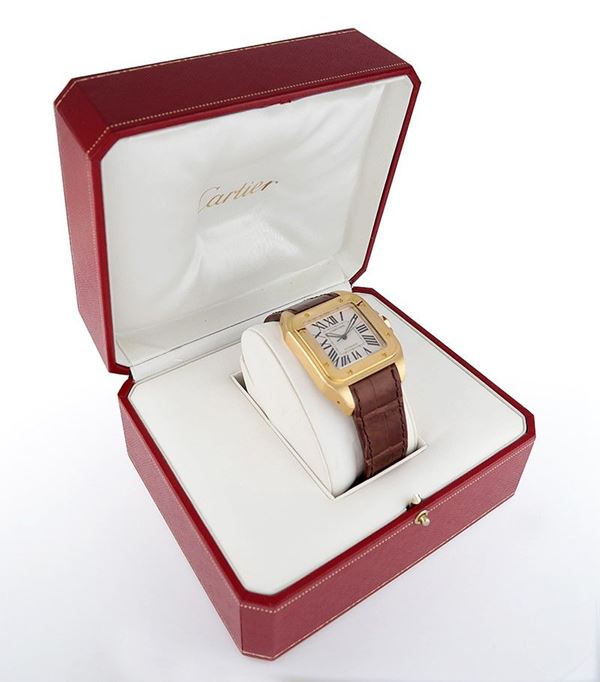 Cartier : Cartier Santos 100  - Auction GIOIELLI E OROLOGI  XX SECOLO - Faraone Casa d'Aste