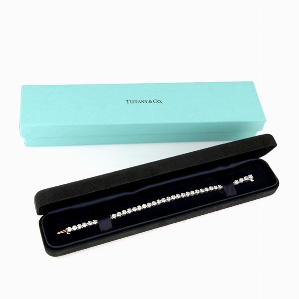 Bracciale tennis firmato Tiffany &amp; Co 