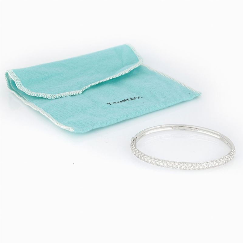 Bangle con Diamanti Firmato Tiffany & Co.