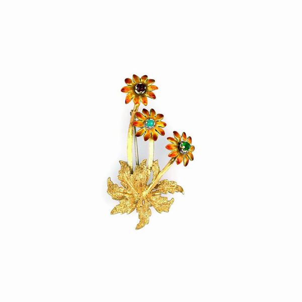 Spilla fiori