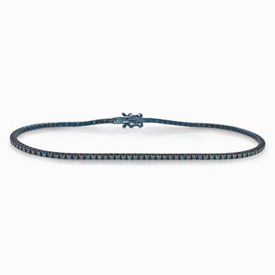 Tennis con Diamanti Blu