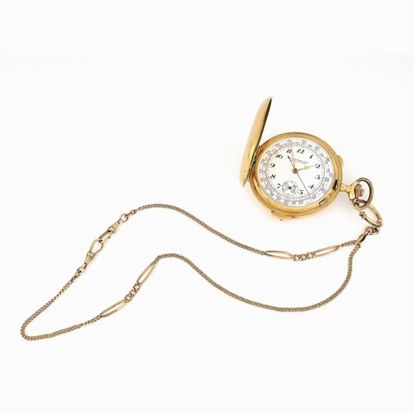 Orologio da tasca con suoneria a quarti, 1920  - Asta GIOIELLI E OROLOGI  XX SECOLO - Faraone Casa d'Aste
