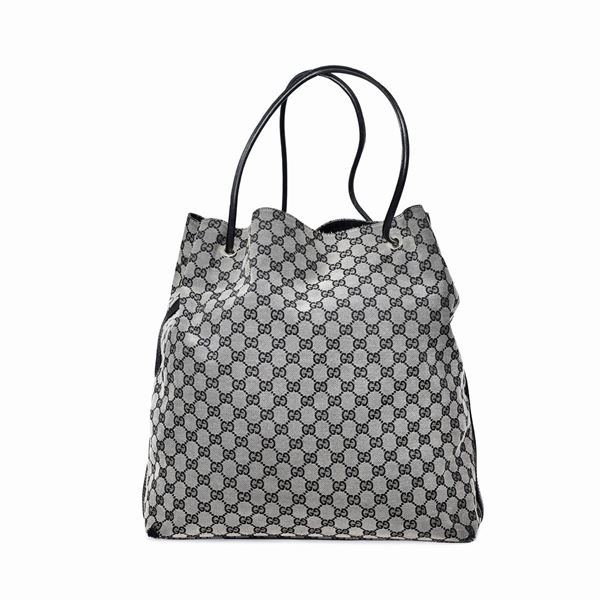 Gucci Canvas Tote  - Auction Asta Luxury Goods - Faraone Casa d'Aste