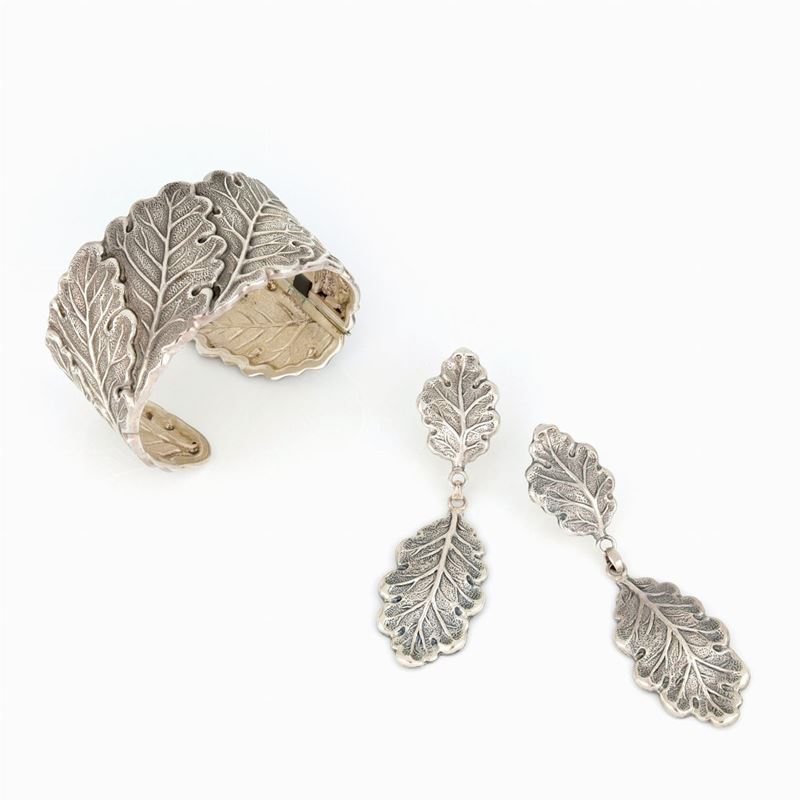 Demi Parure in Argento Firmata Buccellati