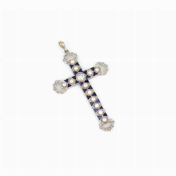 Pendente a croce