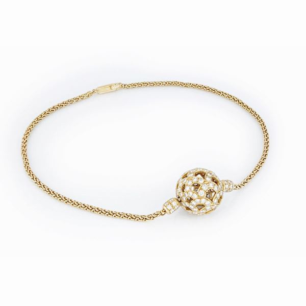 Collier con diamanti 