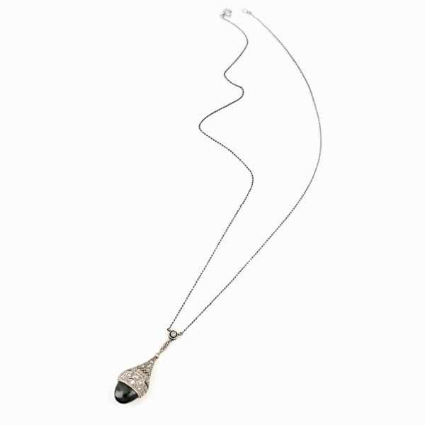 Pendente Art Dec&#242;  - Asta GIOIELLI E OROLOGI  XX SECOLO - Faraone Casa d'Aste