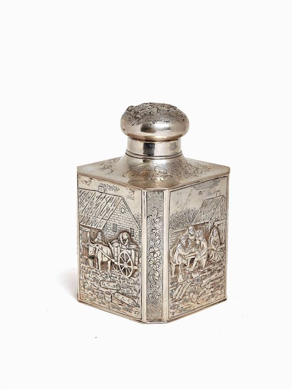 Bottiglia in argento  - Auction ARGENTI - Faraone Casa d'Aste