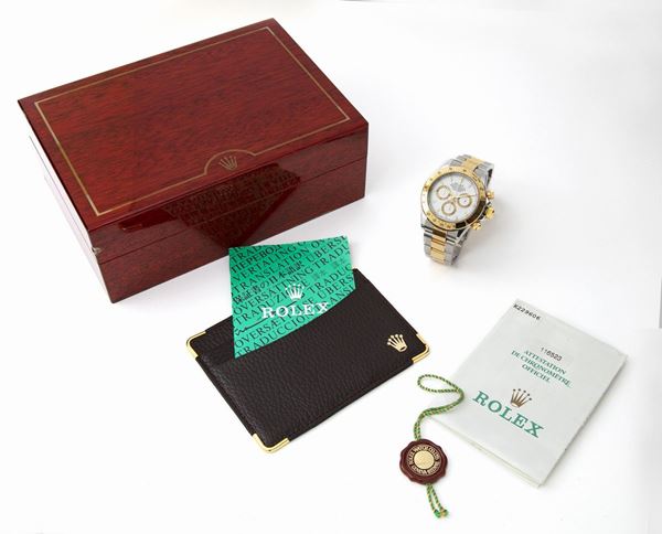 Rolex : Rolex Daytona Cosmograph acciaio e oro   - Asta GIOIELLI E OROLOGI  XX SECOLO - Faraone Casa d'Aste