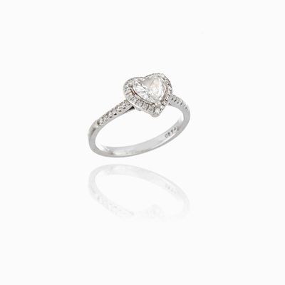Anello con Diamante Cuore