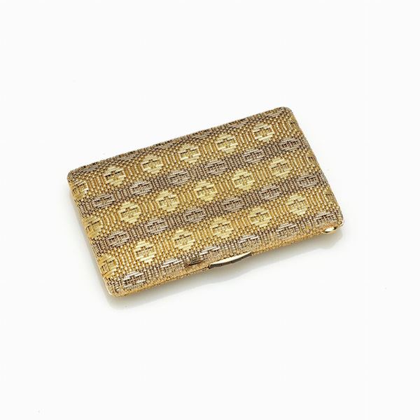 Porta sigarette in oro   - Auction GIOIELLI E OROLOGI  XX SECOLO - Faraone Casa d'Aste