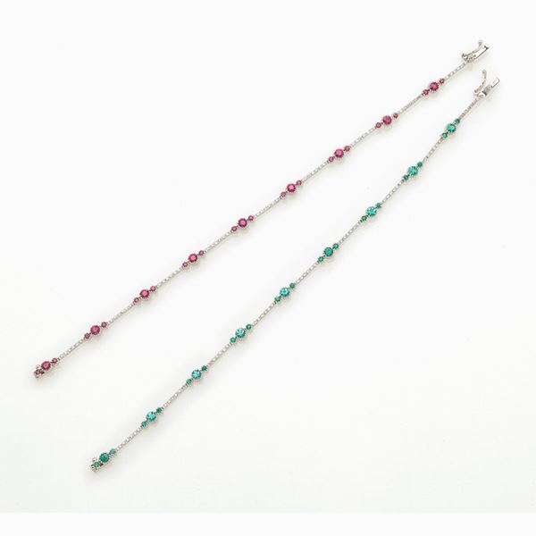Lotto di bracciali tennis