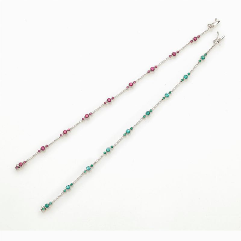 Lotto di Bracciali Tennis