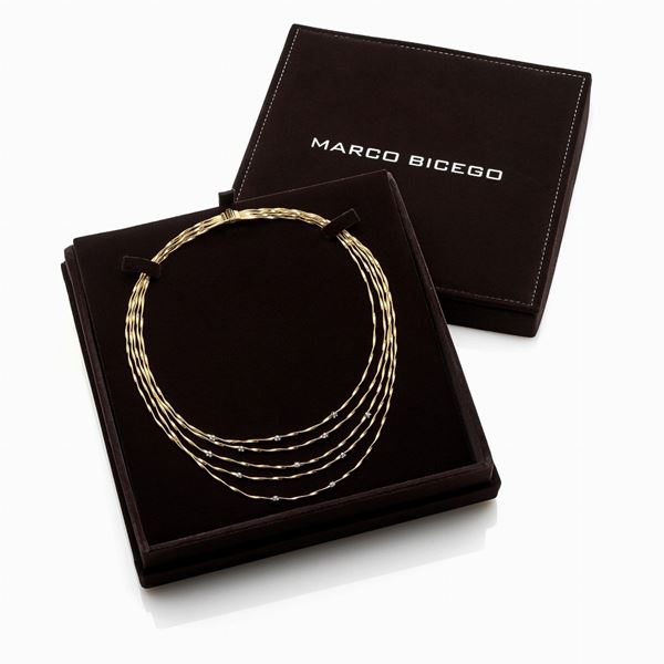 Collana collezione Marrakech firmata Marco Bicego   - Auction GIOIELLI E OROLOGI - Faraone Casa d'Aste