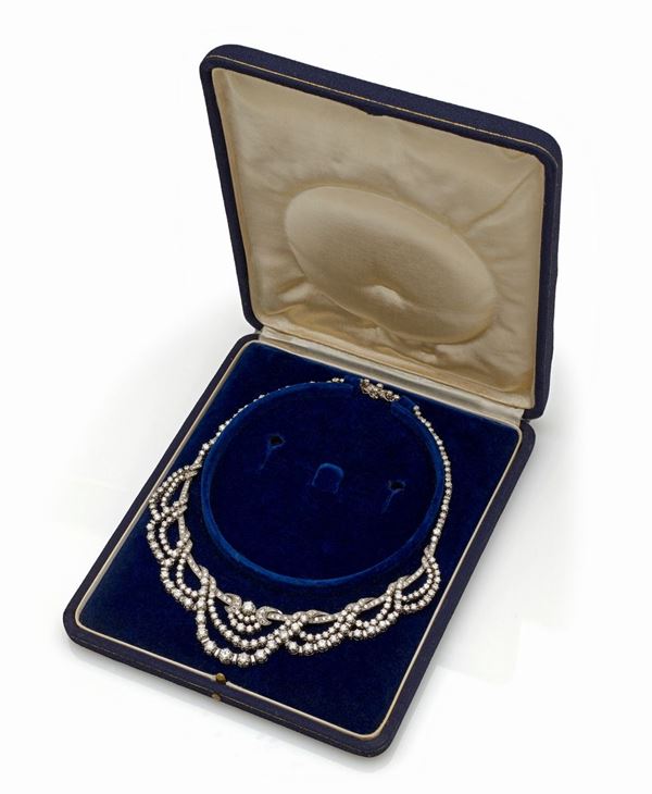 Collier con diamanti