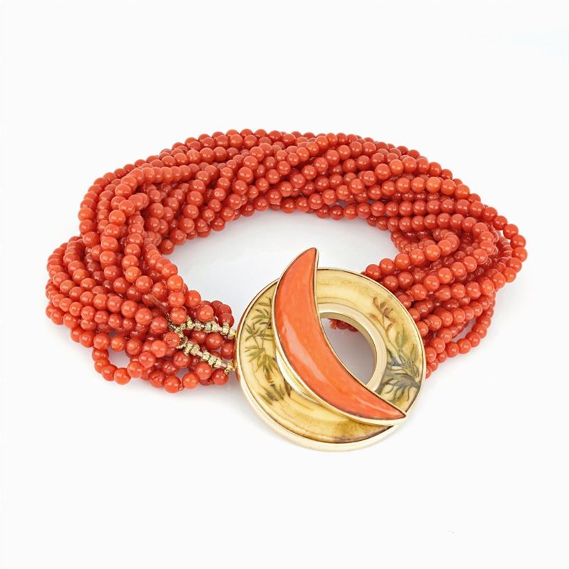 Bracciale con Corallo