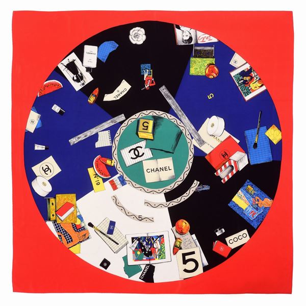 Chanel : Foulard Chanel  - Asta LUXURY GOODS - Faraone Casa d'Aste