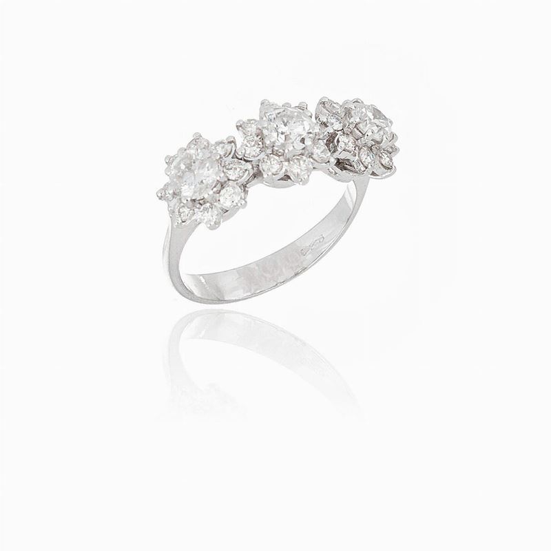 Anello Riviere Margherita