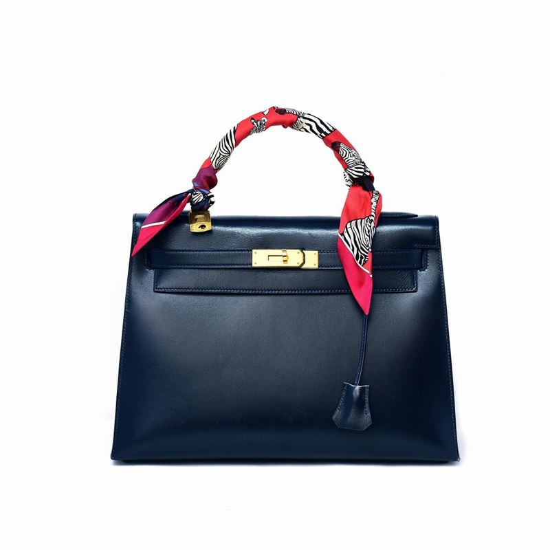 Hermes - Hermès Kelly 32 con Twilly