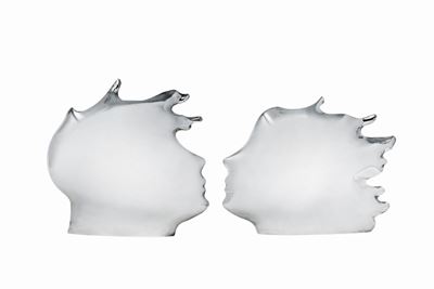 Coppia Vasi in Argento De Vecchi