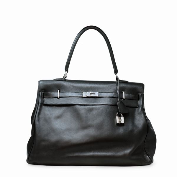 Hermes : Hermès Travel Kelly 50 Sellier   - Asta LUXURY GOODS - Faraone Casa d'Aste