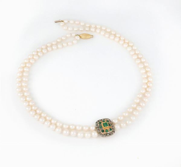 Collana perle  - Asta GIOIELLI E OROLOGI - Faraone Casa d'Aste